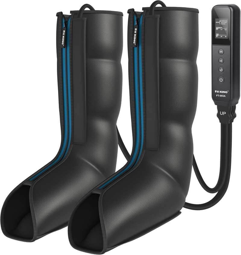 Leg Massager with Air Compression for Pain Relief & Circulation