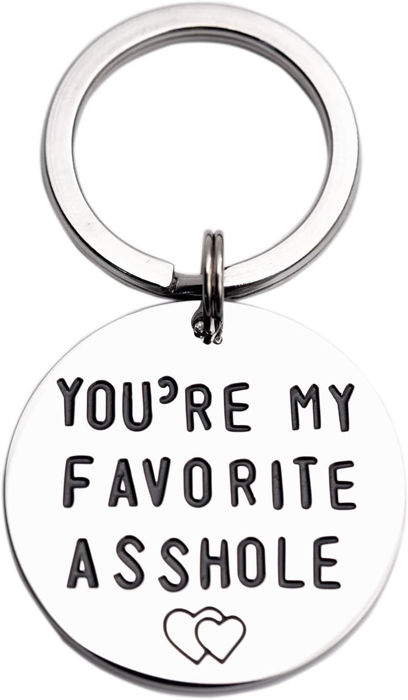 Funny Keychain for Him - 