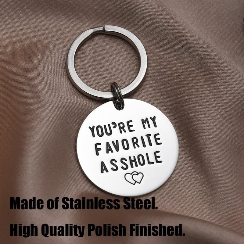 Funny Keychain for Him - 