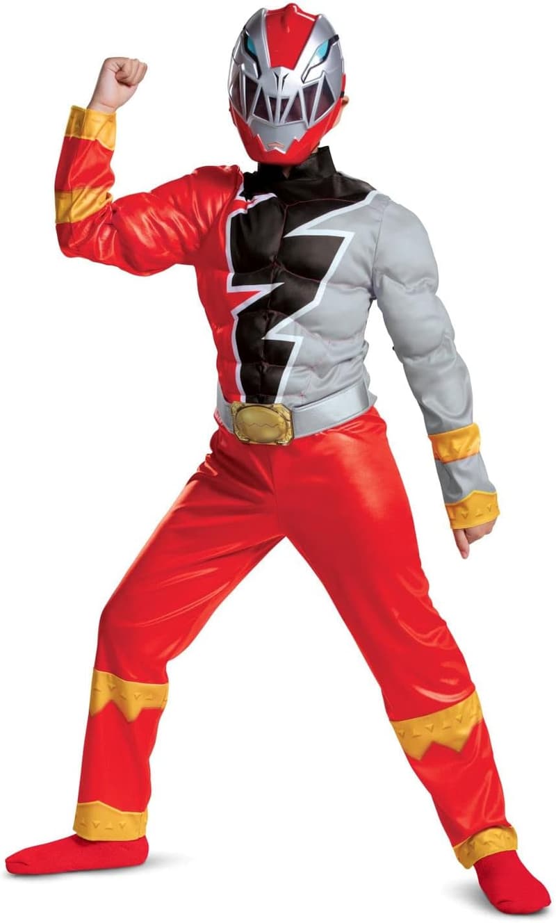 Kids' Red Ranger Muscle Costume