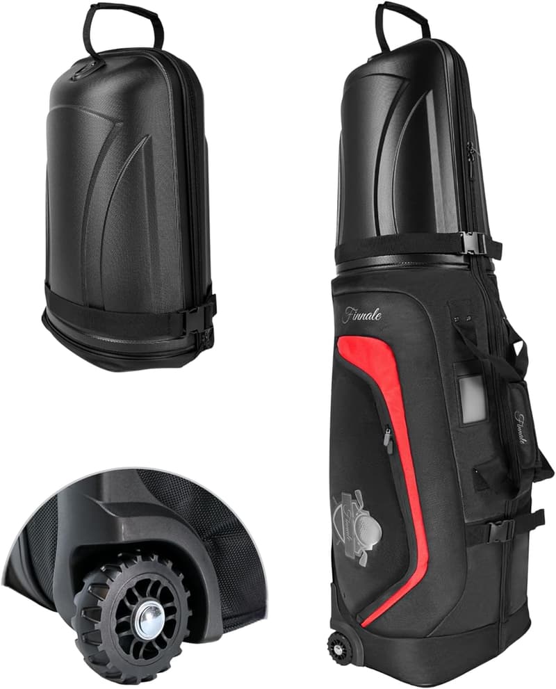 Waterproof Golf Travel Bag with Wheels & TSA Lock