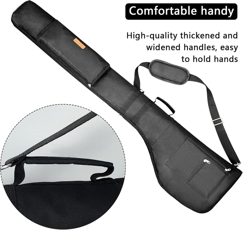 Lightweight Foldable Golf Carry Bag with Strap - Waterproof