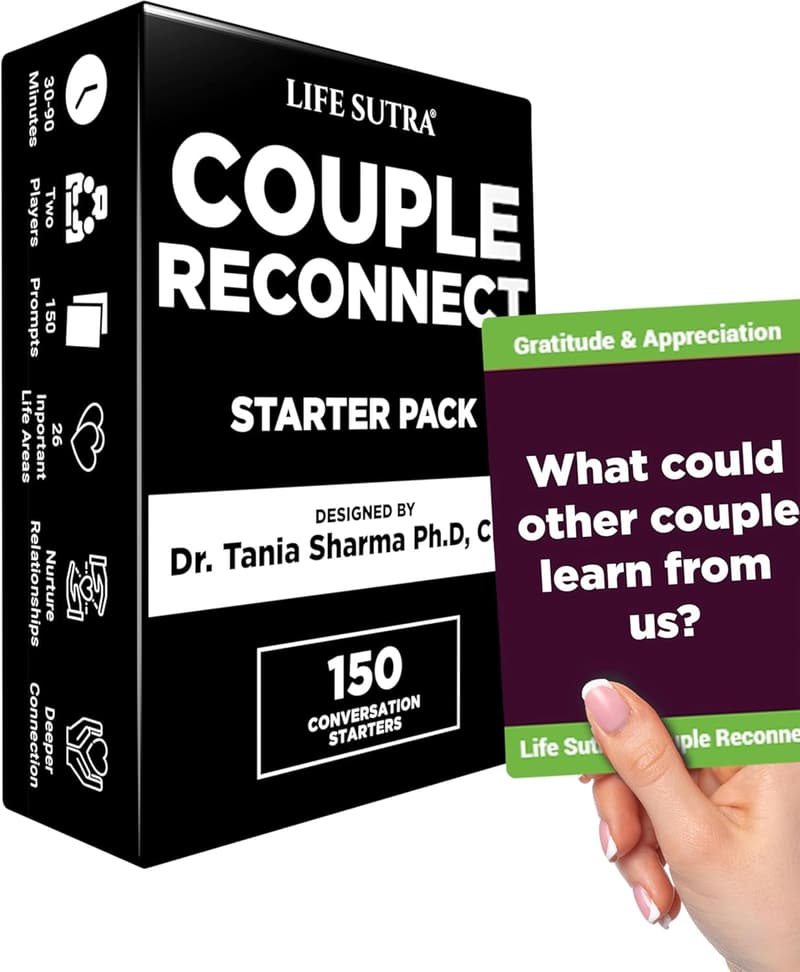 Couples Anniversary Game: 150 Fun Reconnect Cards