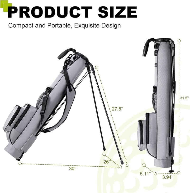 Lightweight Golf Stand Carry Bag – Durable 31.5