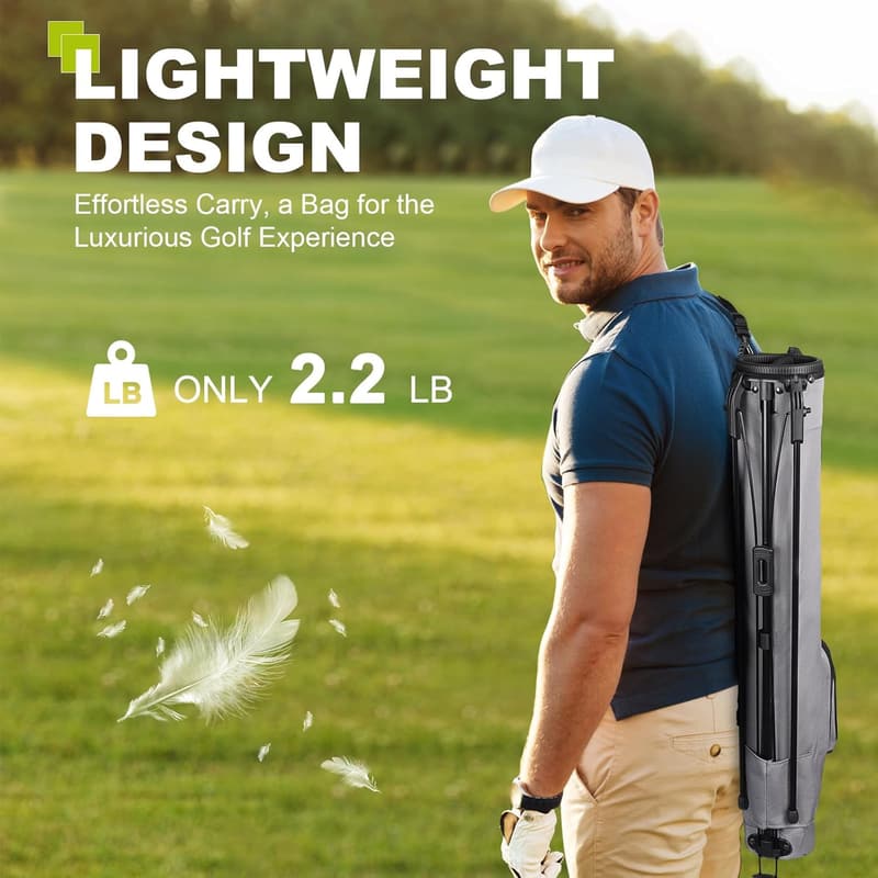 Lightweight Golf Stand Carry Bag – Durable 31.5