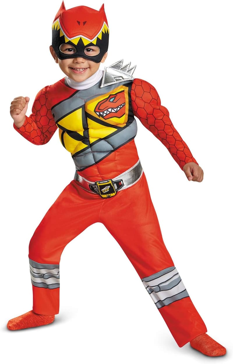 Toddler Red Power Rangers Costume - Official Licensed