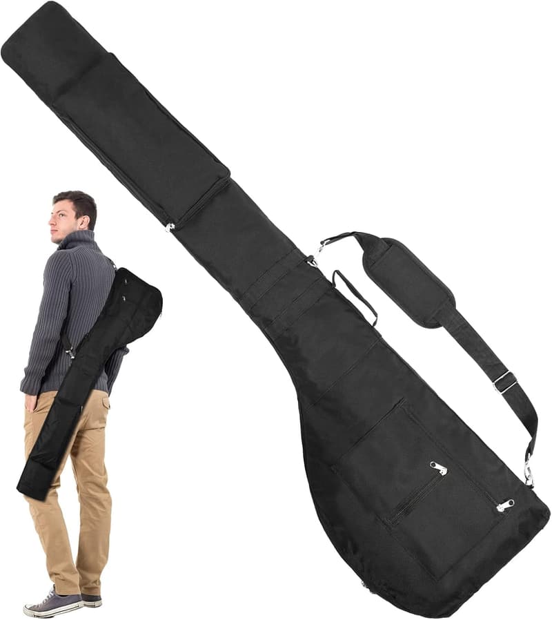 Portable Waterproof Golf Club Travel Bag for 8-10 Clubs