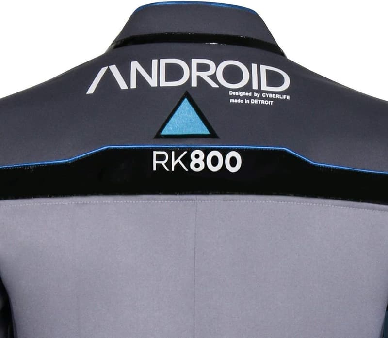 Men's Connor Cosplay Jacket and Tie Uniform Outfit