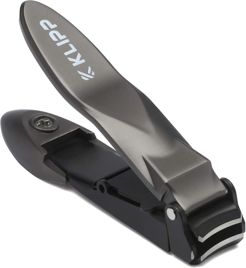 Heavy Duty Nail Clippers for Men with Self-Collecting Catcher