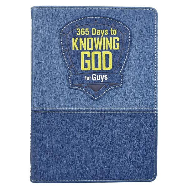 Guys' Devotional: 365 Days to Knowing God - Faux Leather