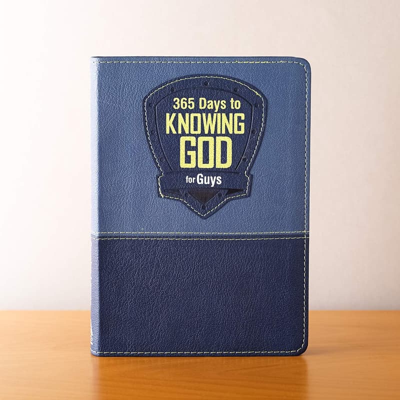 Guys' Devotional: 365 Days to Knowing God - Faux Leather