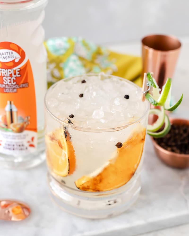 Triple Sec Cocktail Mix, 375 ML Bottle, Individually Boxed