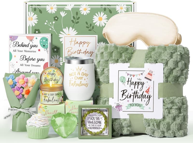 Luxury Spa Gift Basket for Women - Relaxing Self-Care Set