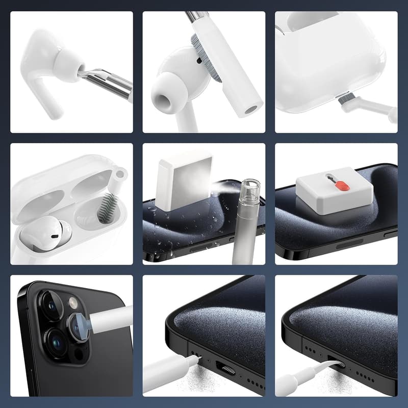 34-in-1 Portable Electronic Cleaning Kit for Phones and Laptops