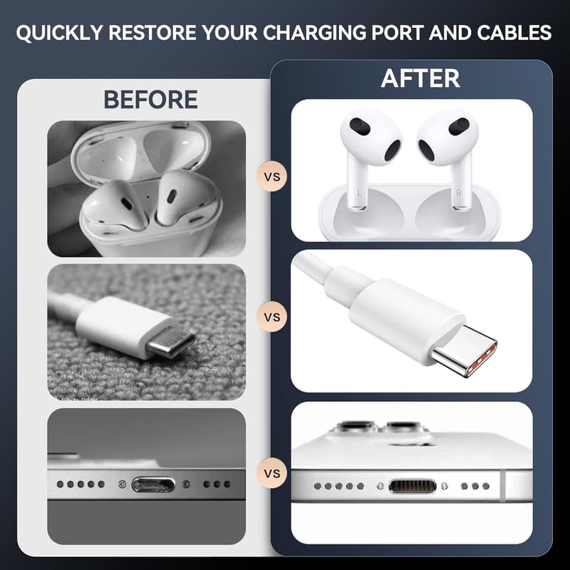 34-in-1 Portable Electronic Cleaning Kit for Phones and Laptops