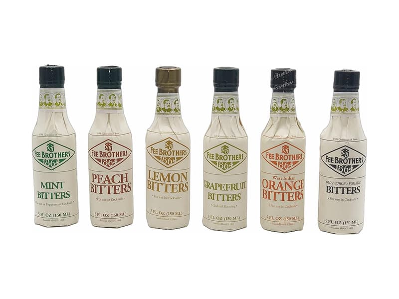 Cocktail Bitters Set of 6 - Fee Brothers Collection