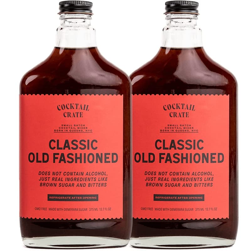 Old Fashioned Cocktail Mixer - Handcrafted Premium Syrup, 2 Pack