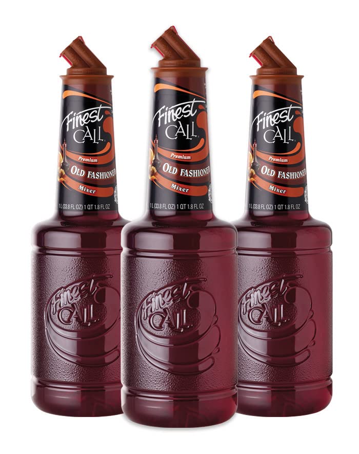 Old Fashioned Drink Mix - Premium 1 Liter Trio Pack