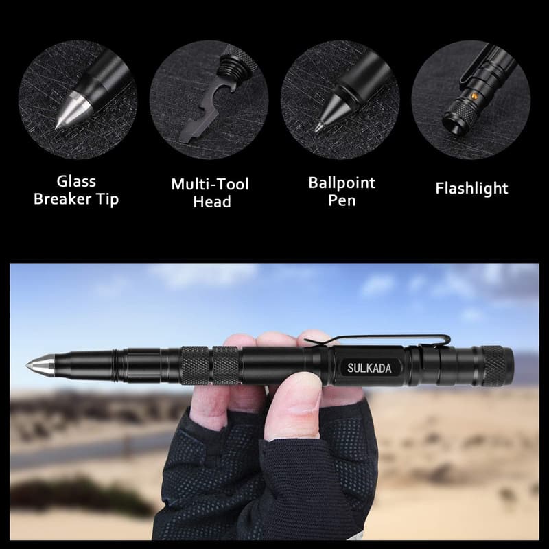 Tactical Pen Gift Set for Men and Women - Unique Birthday Present