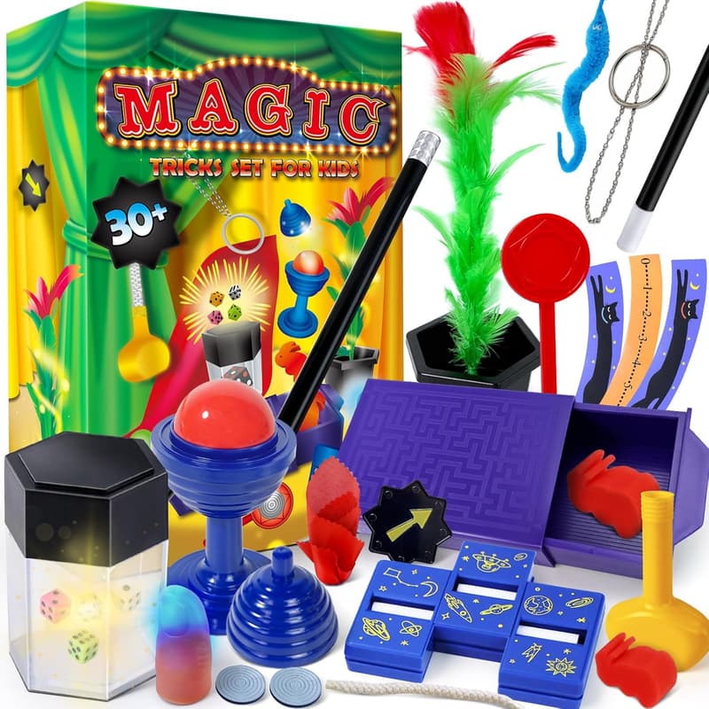 Magic Kit for Kids - Tricks & Instructions, Birthday/Christmas Gift