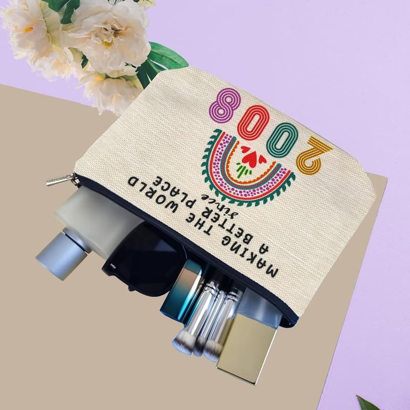 17th Birthday Makeup Bag for Girls - Funny 2008 Gift
