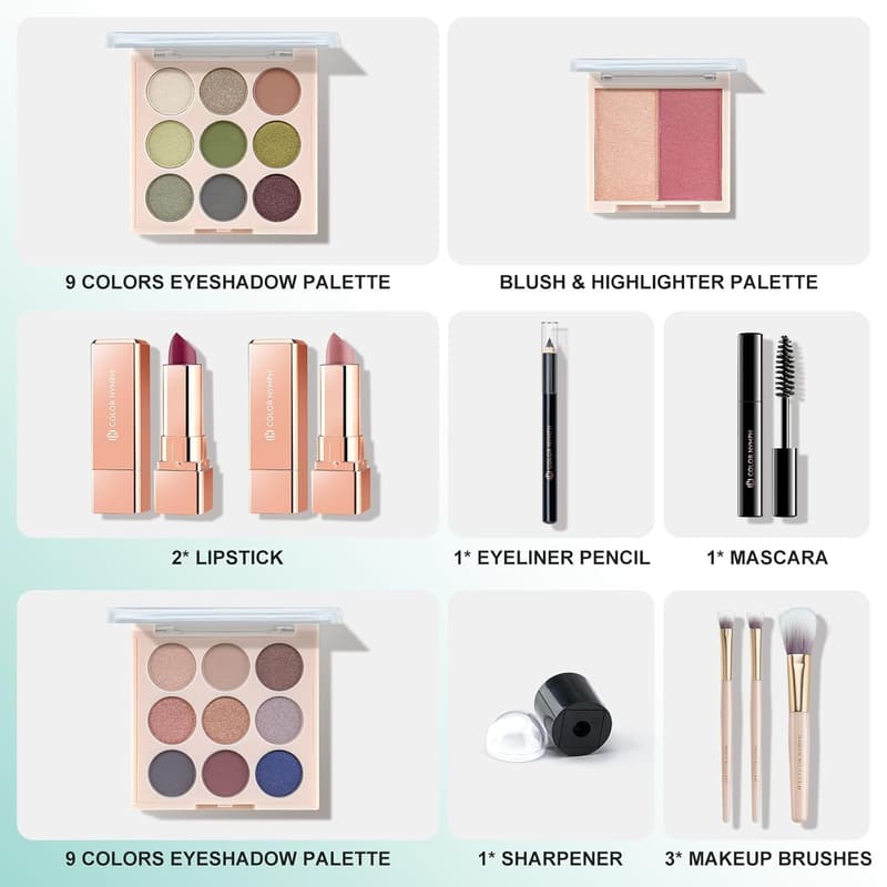 Makeup Gift Set for Teen Girls - All-in-One Kit with Bag