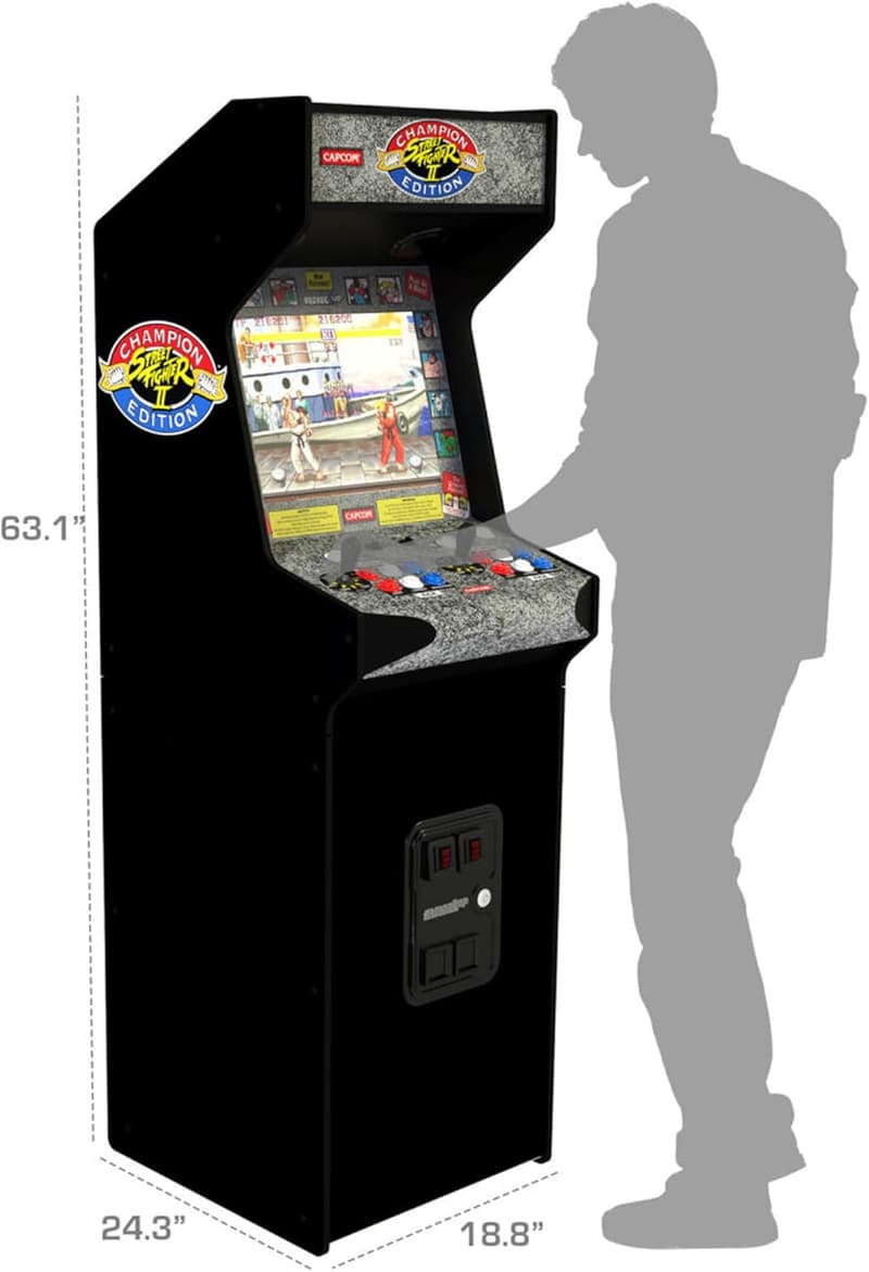 Street Fighter Arcade Game Machine with 14 Titles & 17