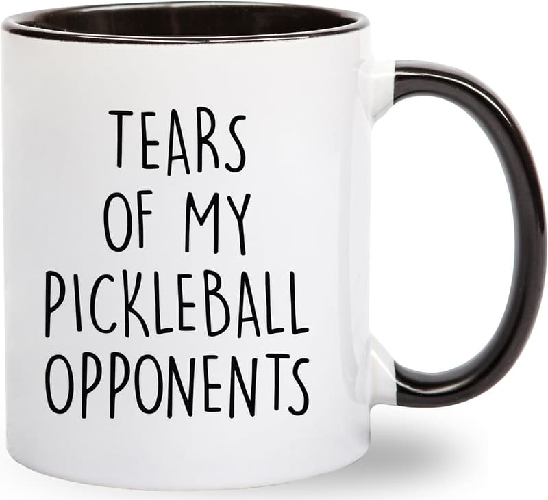 Funny Birthday Mug for Pickleball Players - 11 oz Ceramic