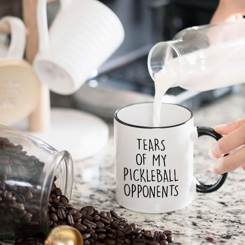 Funny Birthday Mug for Pickleball Players - 11 oz Ceramic