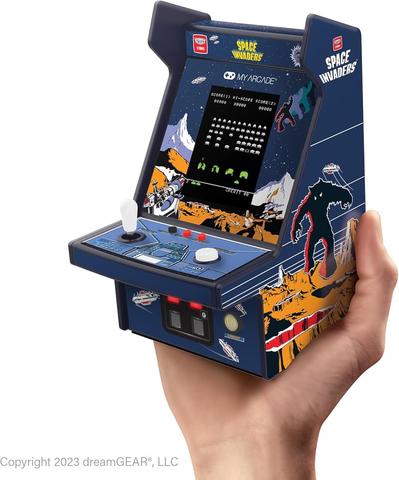 Space Invaders Mini Arcade Machine - 6.75