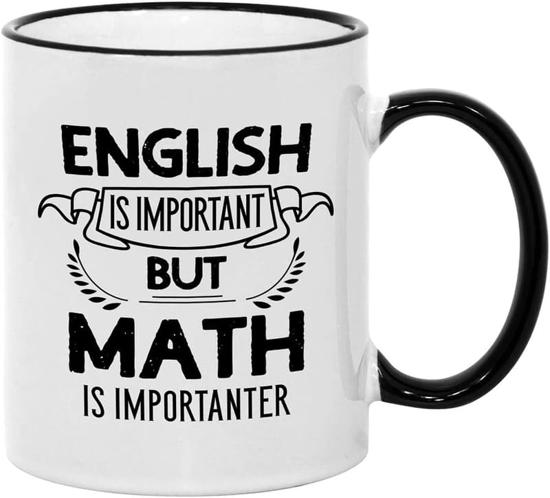 Funny Math Mug for Teachers - 