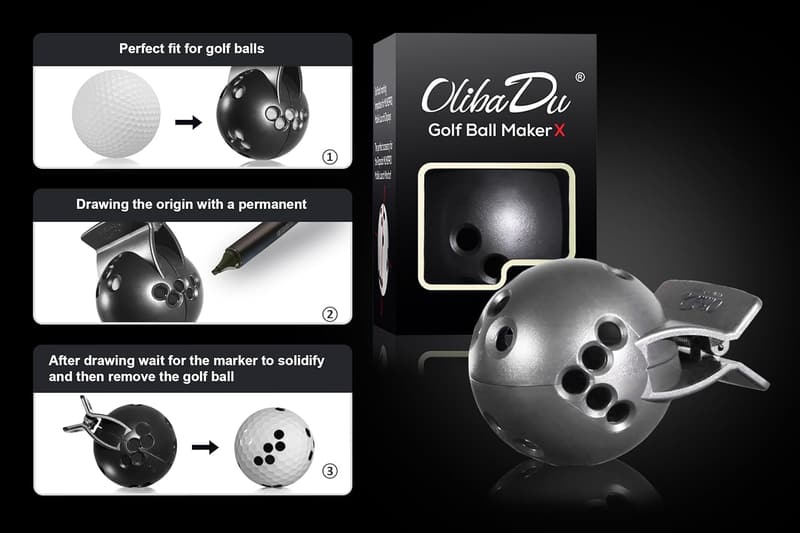 Rapsodo MLM2PRO Golf Ball Marker Template