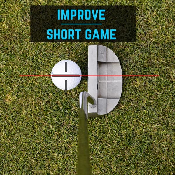 Golf Ball Putting Alignment Markers - 2 Pack Golf Accessories