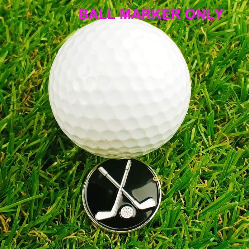 Assorted Golf Ball Markers Value Pack with Divot Repair Tools