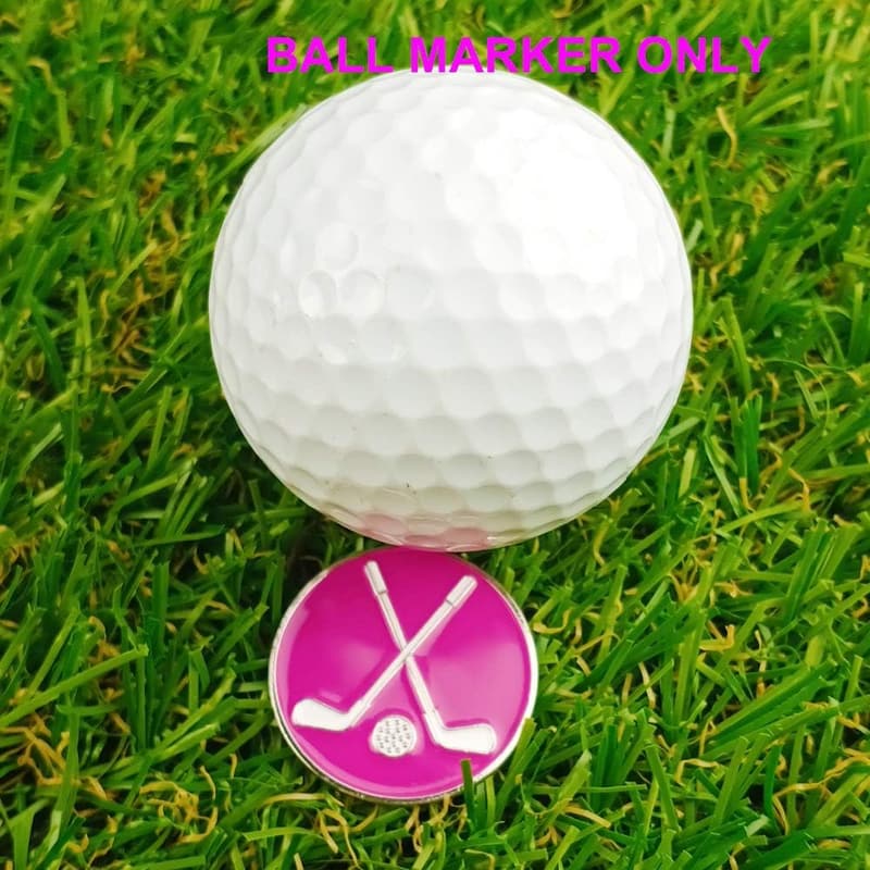 Assorted Golf Ball Markers Value Pack with Divot Repair Tools