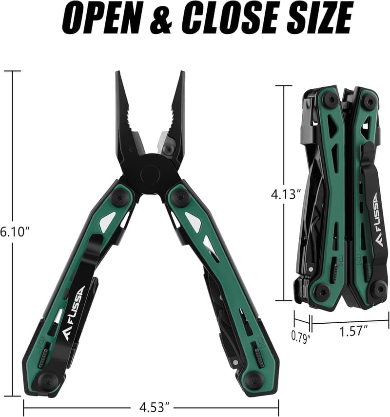 Stainless Steel 16-in-1 Multi-Tool Pliers for Dad