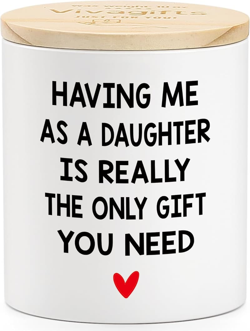 Funny Lavender Scented Candle - Mother's Day Gift for Mom