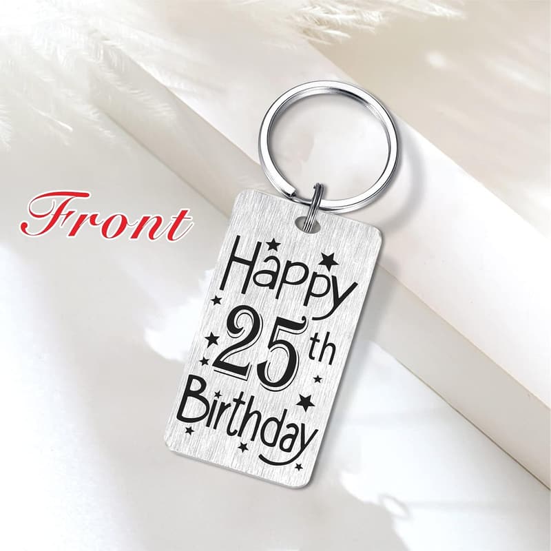 Happy 13th Birthday Keychain Gift Idea