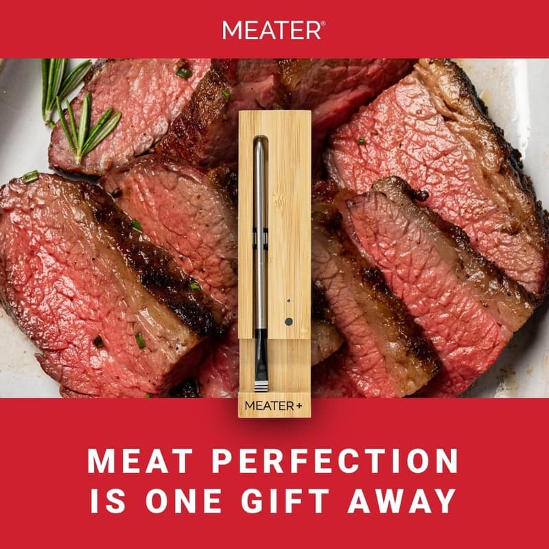 Smart Bluetooth Meat Thermometer for BBQ & Kitchen Cooking