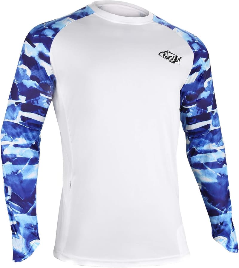 Men's Long Sleeve UV Protection Fishing Shirt Up to 50+