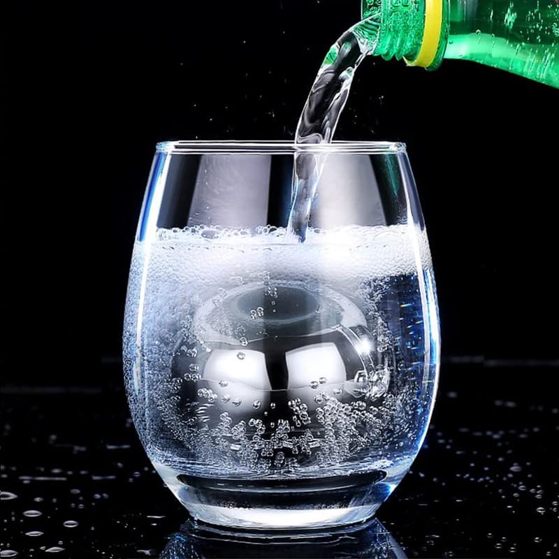 Reusable Stainless Steel Whiskey Chilling Balls for Drinks