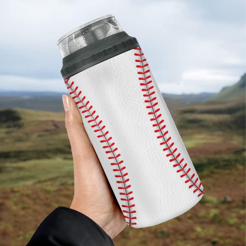 Baseball Tumbler 4-in-1 Insulated Travel Mug for Fans and Coaches