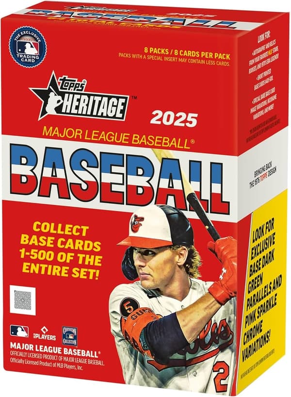 2025 Heritage Baseball Value Box Collection