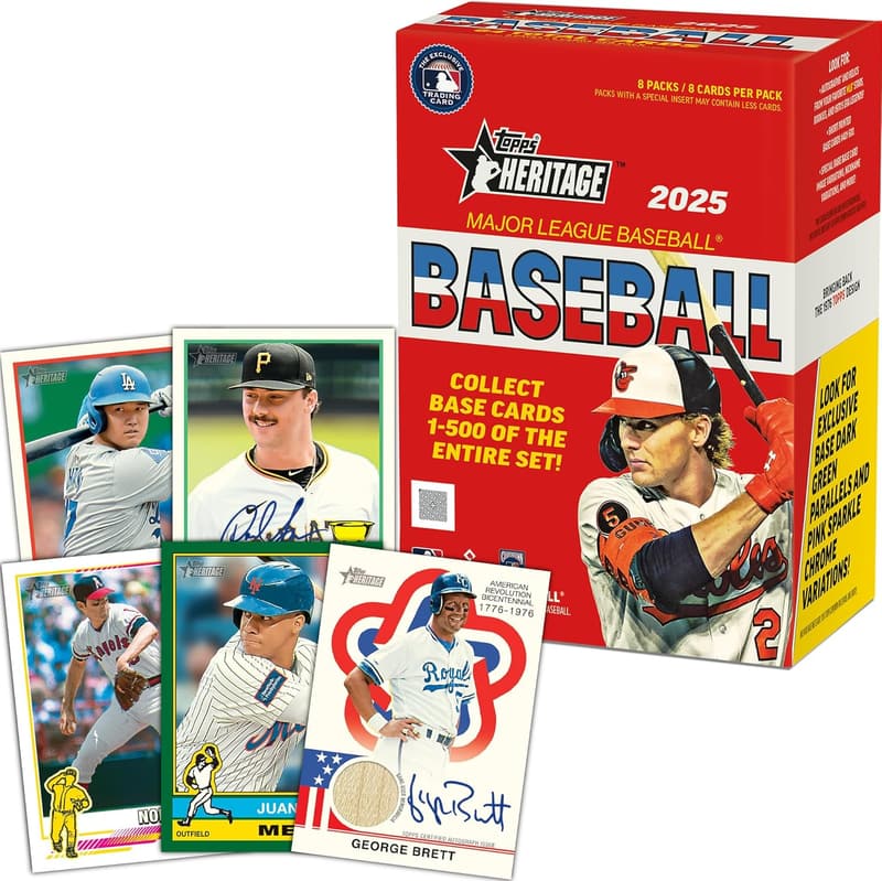 2025 Heritage Baseball Value Box Collection
