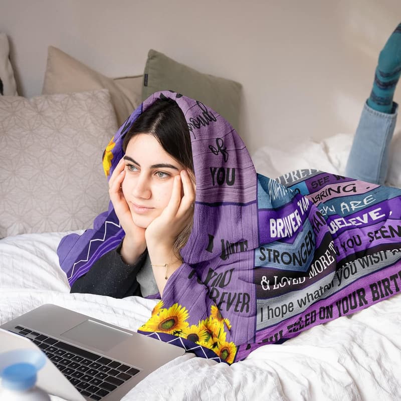 23rd Birthday Throw Blanket for Women - 50