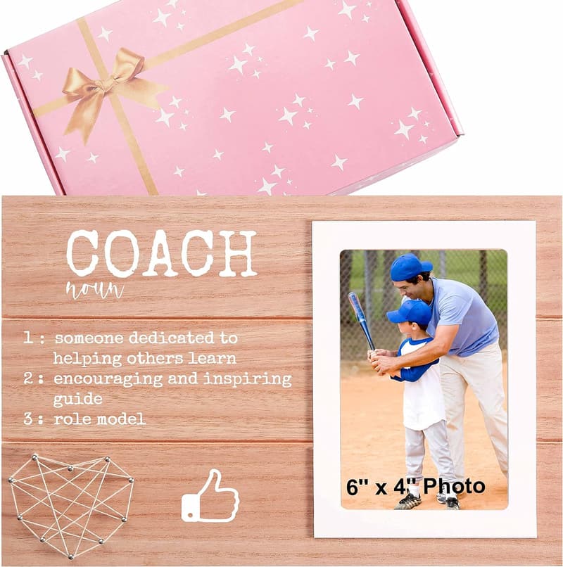Personalized Photo Frame for Coach - Ideal Birthday/Christmas Gift