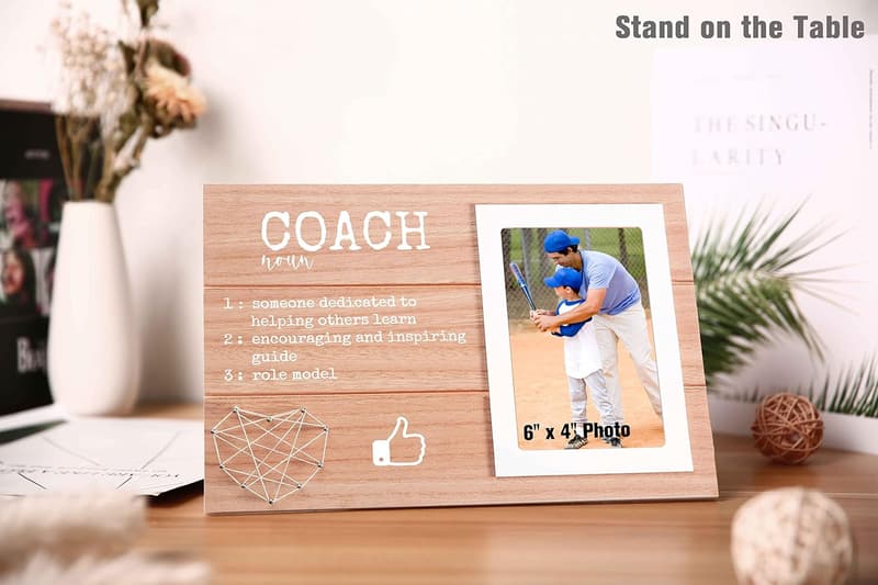 Personalized Photo Frame for Coach - Ideal Birthday/Christmas Gift