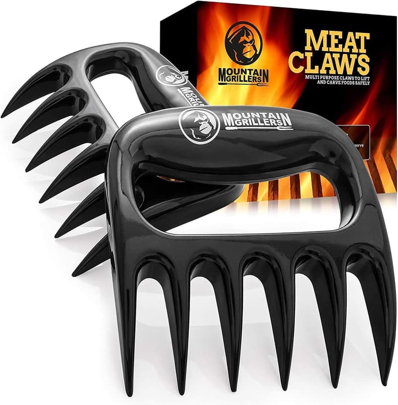 BBQ Meat Shredding Claws - Set of 2, Black