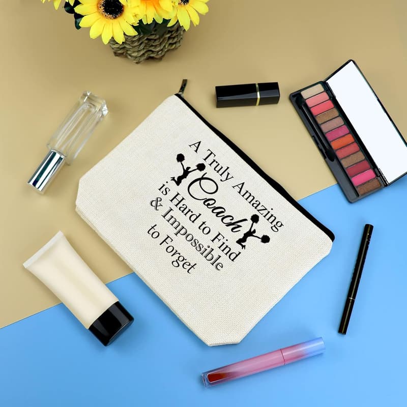 Sports Mom Makeup Bag - Coach Appreciation Gift