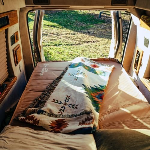 Self-Inflating Twin Camping Mattress with Pump Sack, 4.5